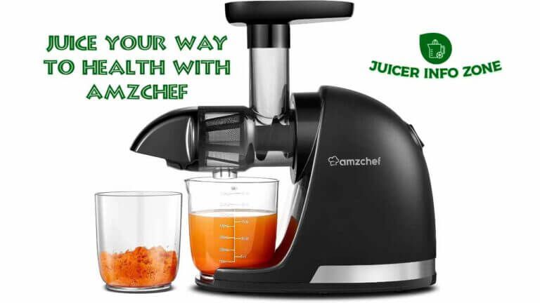 AMZCHEF Slow Masticating Juicer Review | Get More Out of Your Produce