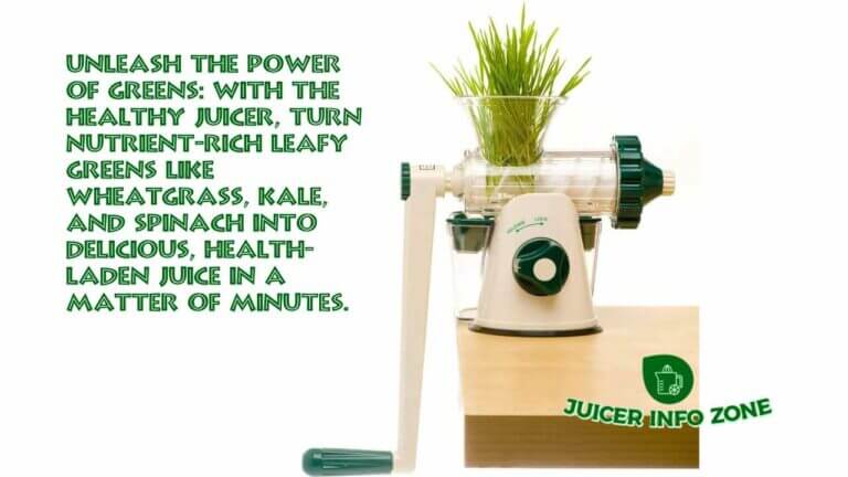 ORIGINAL Wheatgrass & Leafy Green Manual Juicer Review | Embrace Health Everyday