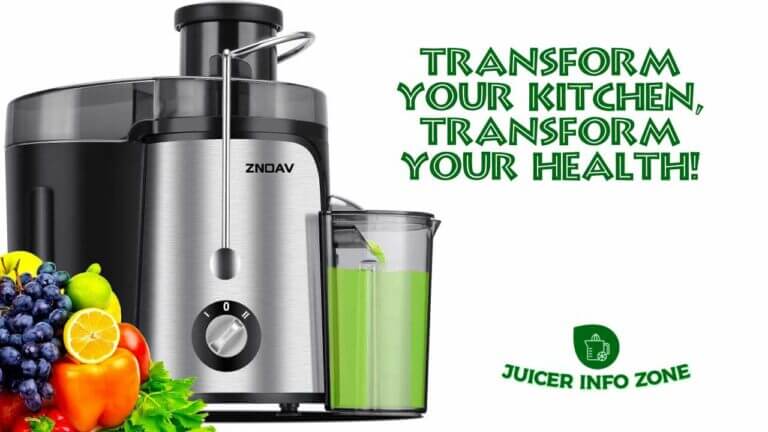 ZNOAV 600W Juicer Machine Review | Unleash the Power of Nature