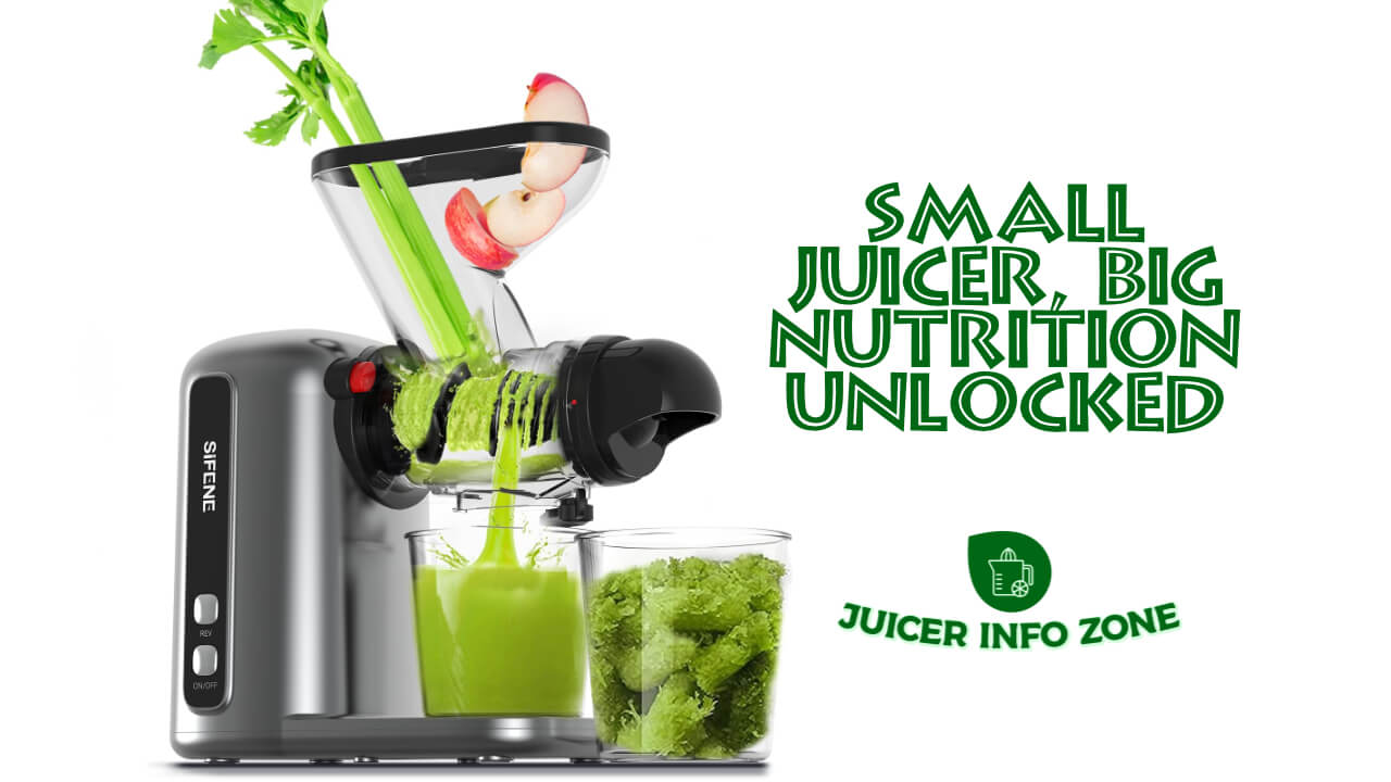 sifene compact cold press juicer