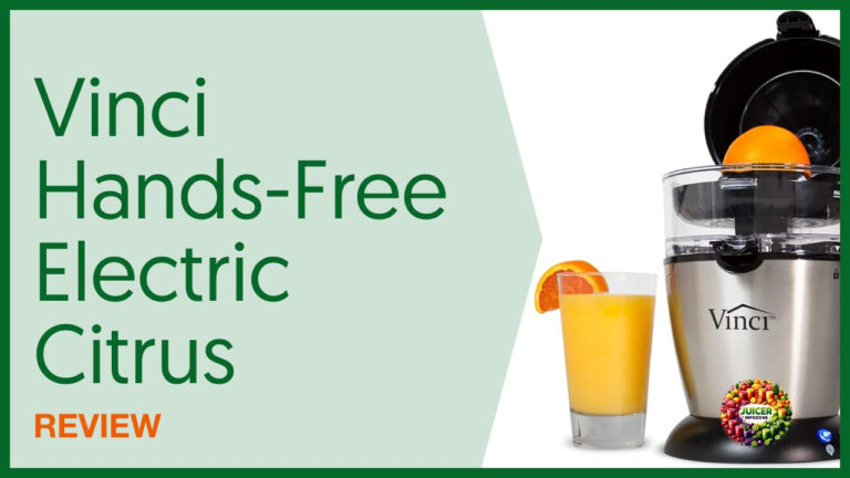 Vinci Hands-Free Electric Juicer Review | Squeeze, Press, Enjoy